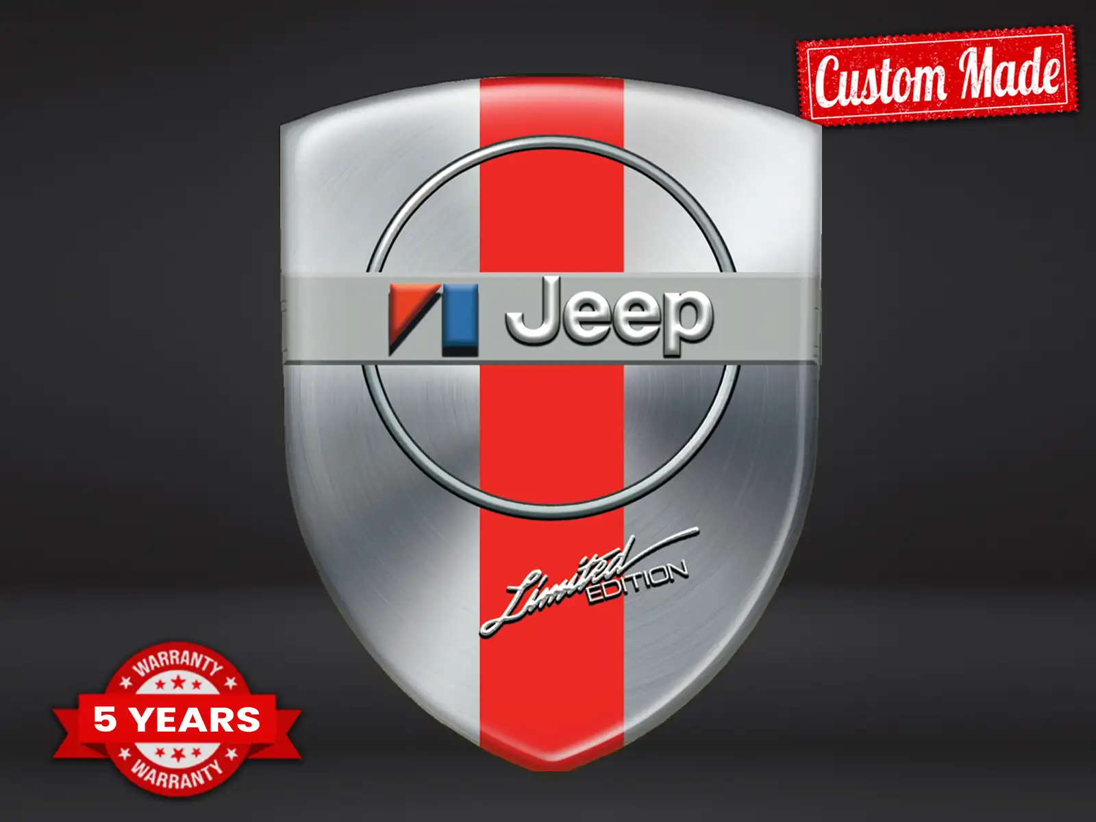 Jeep Adesivi Paraurti Personalizzati Pro Max Resistenti